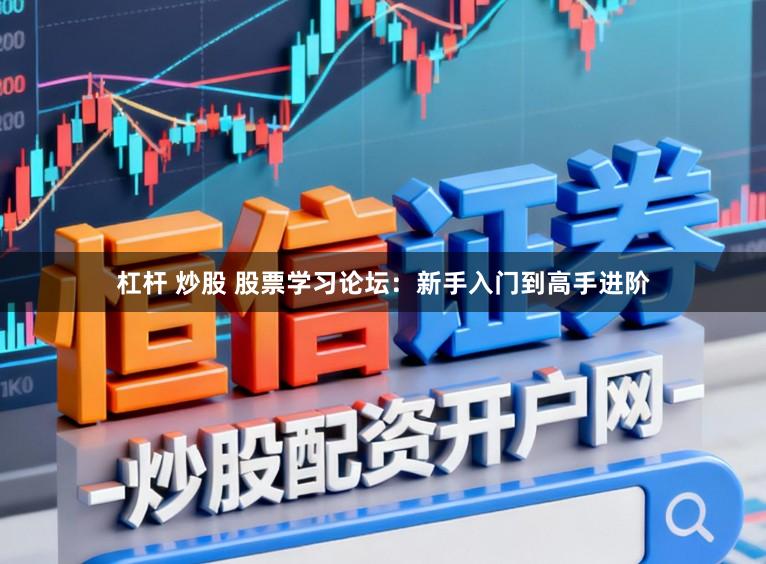 杠杆 炒股 股票学习论坛：新手入门到高手进阶