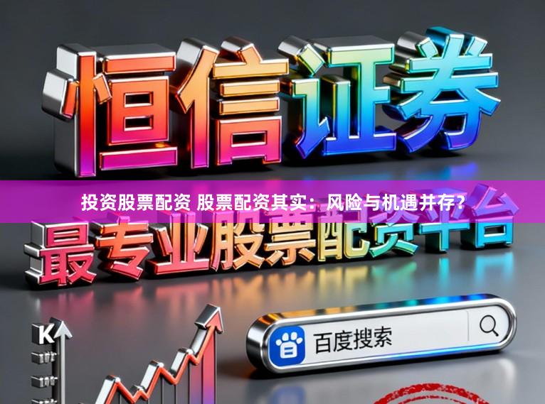 投资股票配资 股票配资其实：风险与机遇并存？